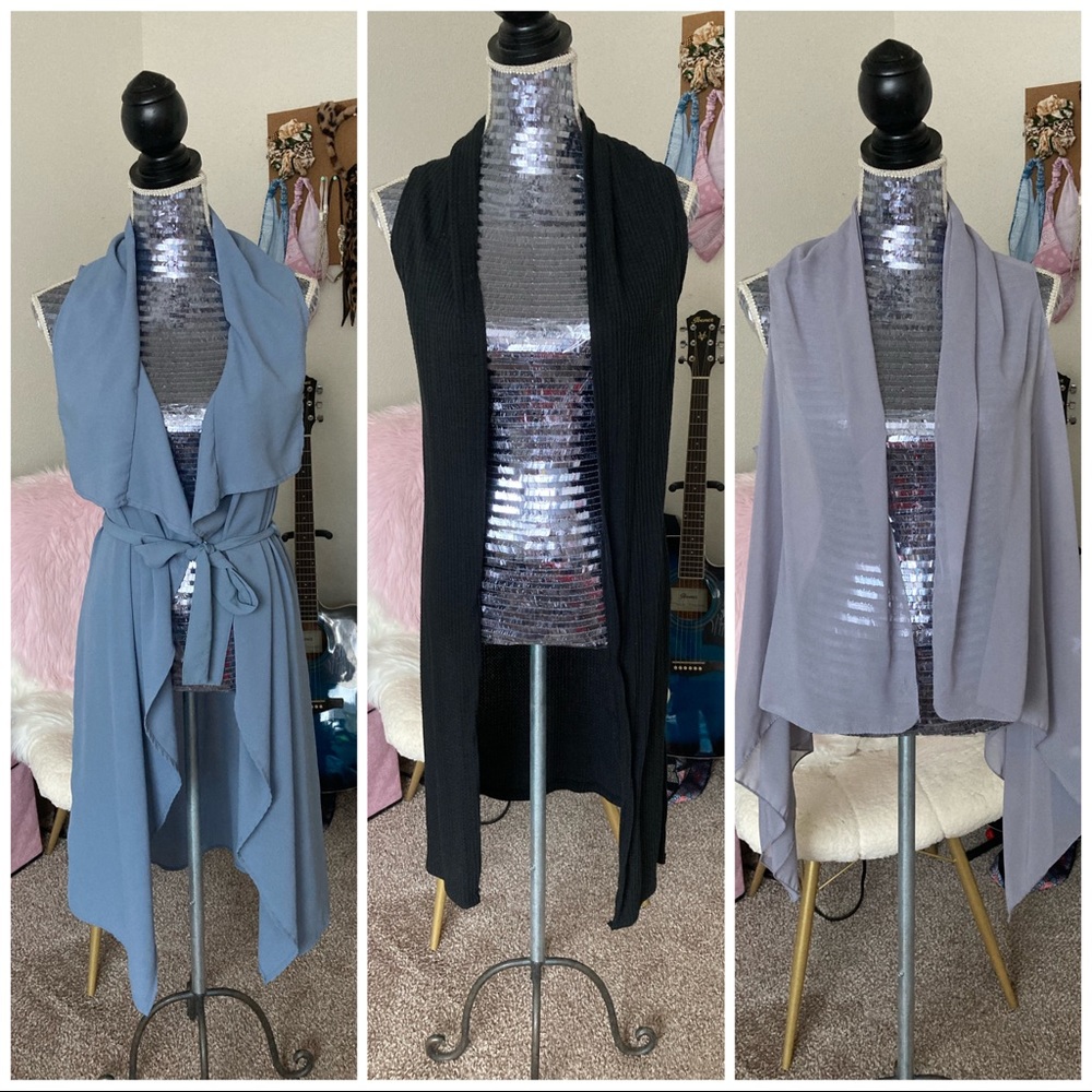 Bundle of 3 Vests